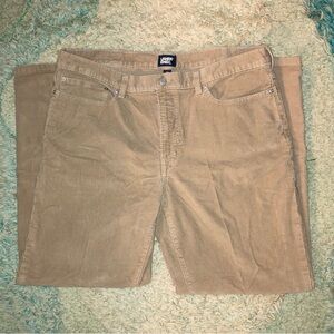 Lands' End Men's Corduroy Pants in Tan Brown